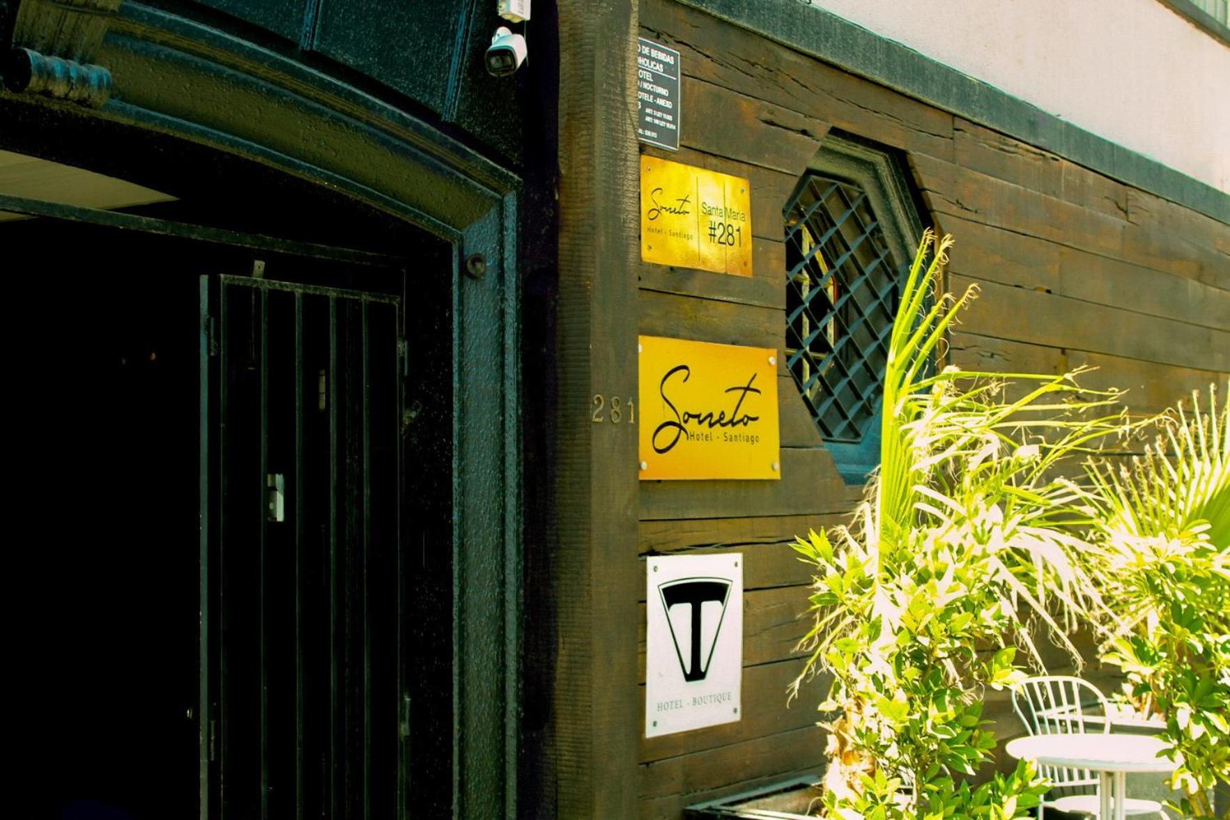 Hotel Sonetto Сантяго Екстериор снимка