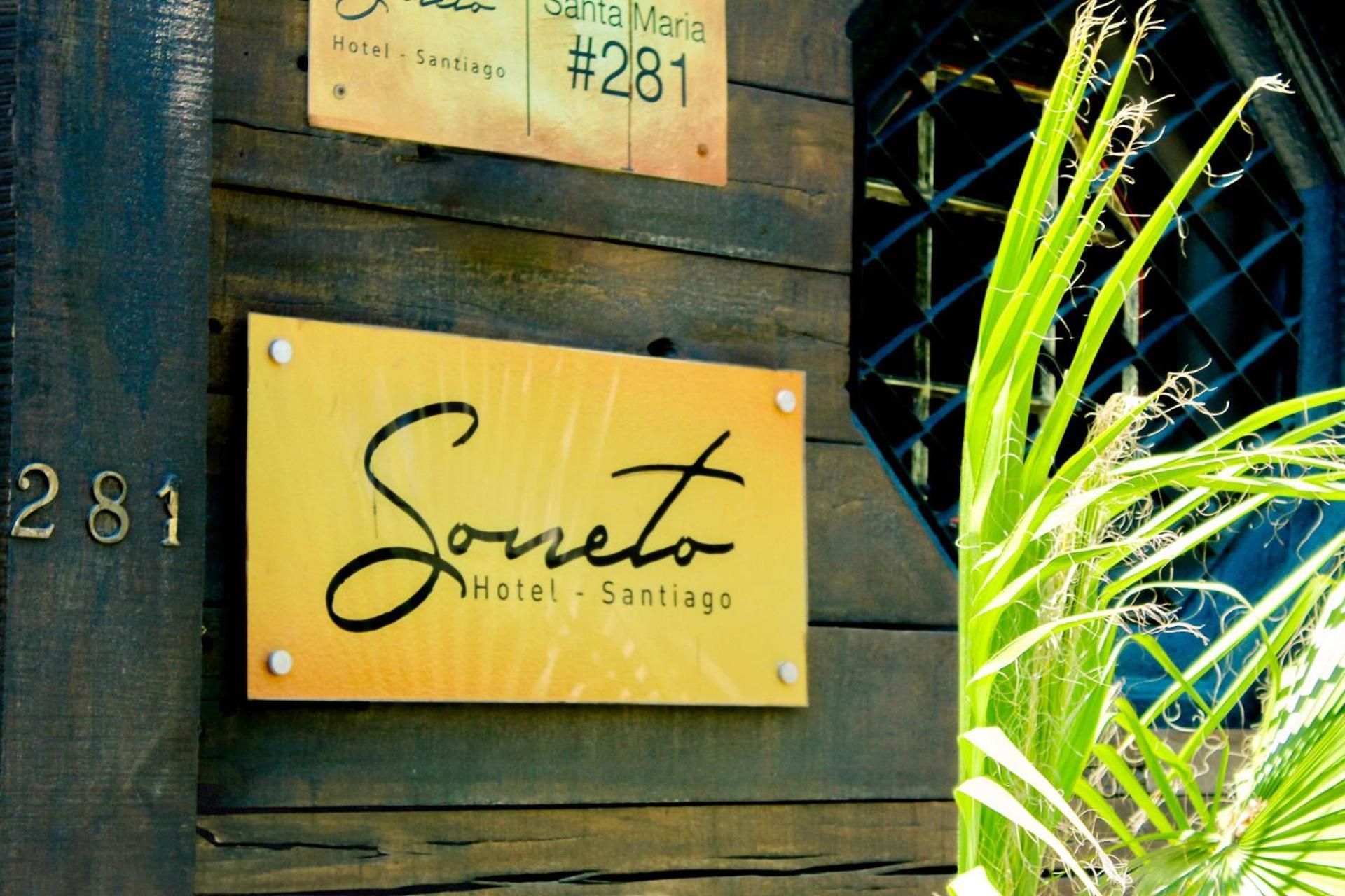 Hotel Sonetto Сантяго Екстериор снимка